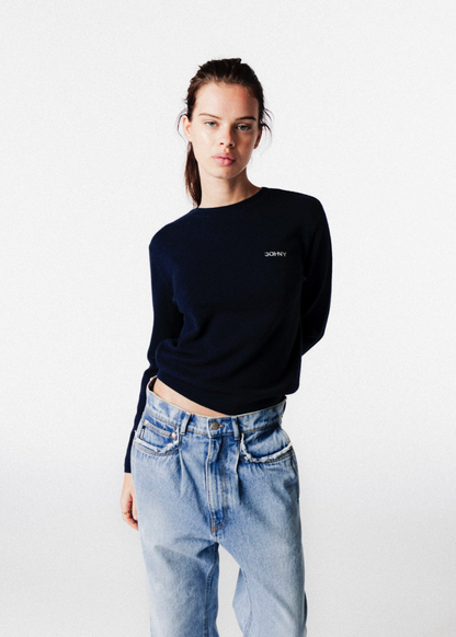 JOHNY - HARPER CREWNECK NAVY