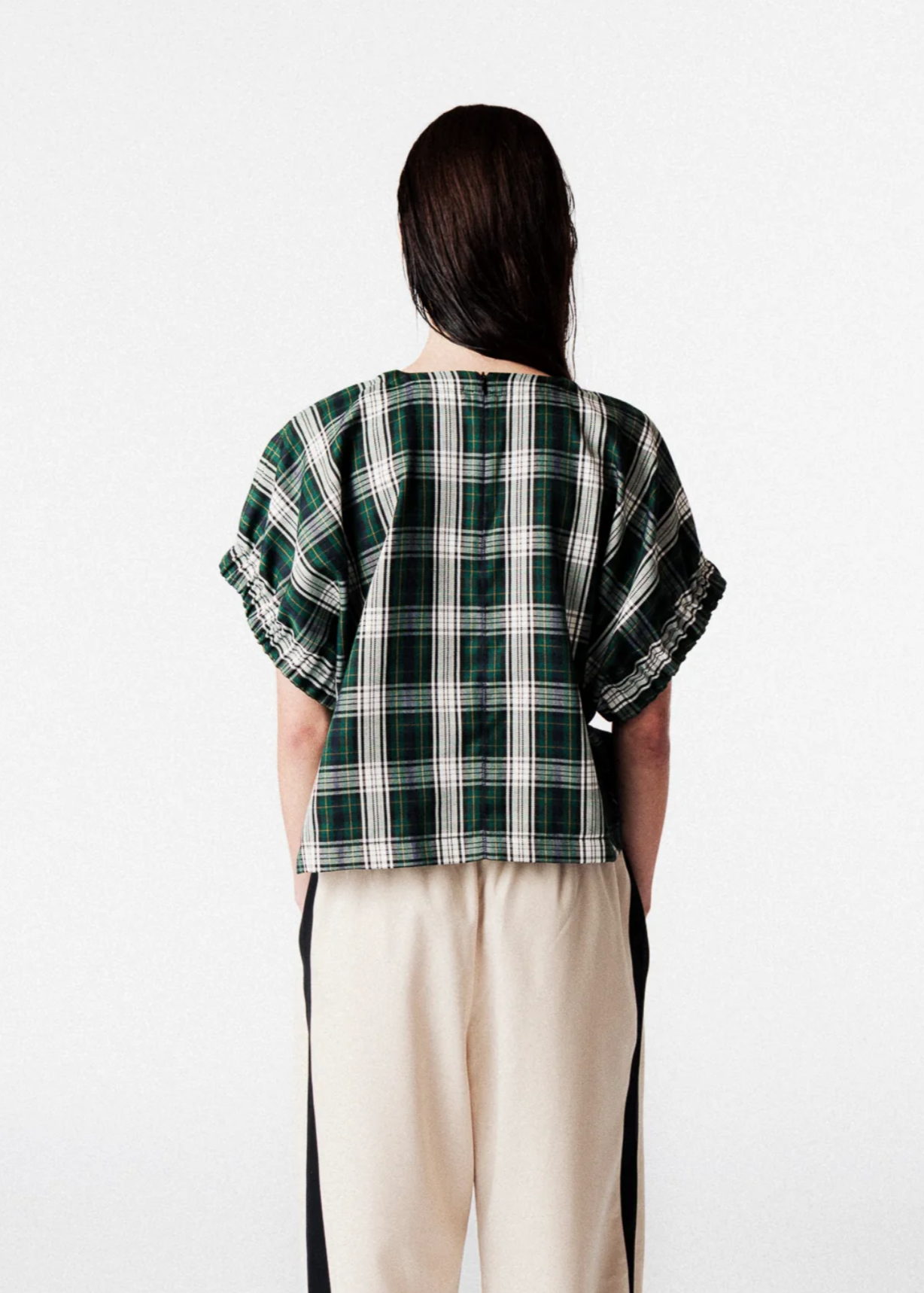 PEPPER TOP RDC MC GREEN/WHITE