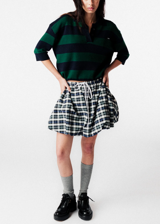 JEAN PULL POLO NAVY/GREEN