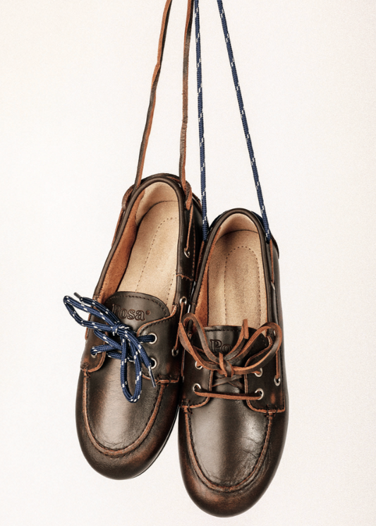BOAT LOAFER brushed coffee