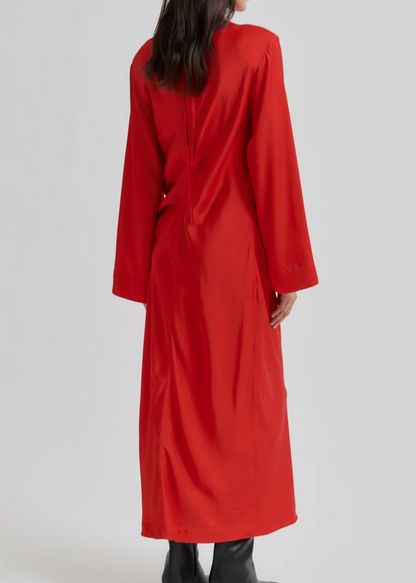 SECOND FEMALE - ERMINE DRESS RED