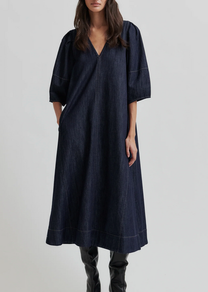 DERA DRESS DENIM