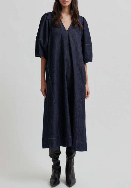 DERA DRESS DENIM