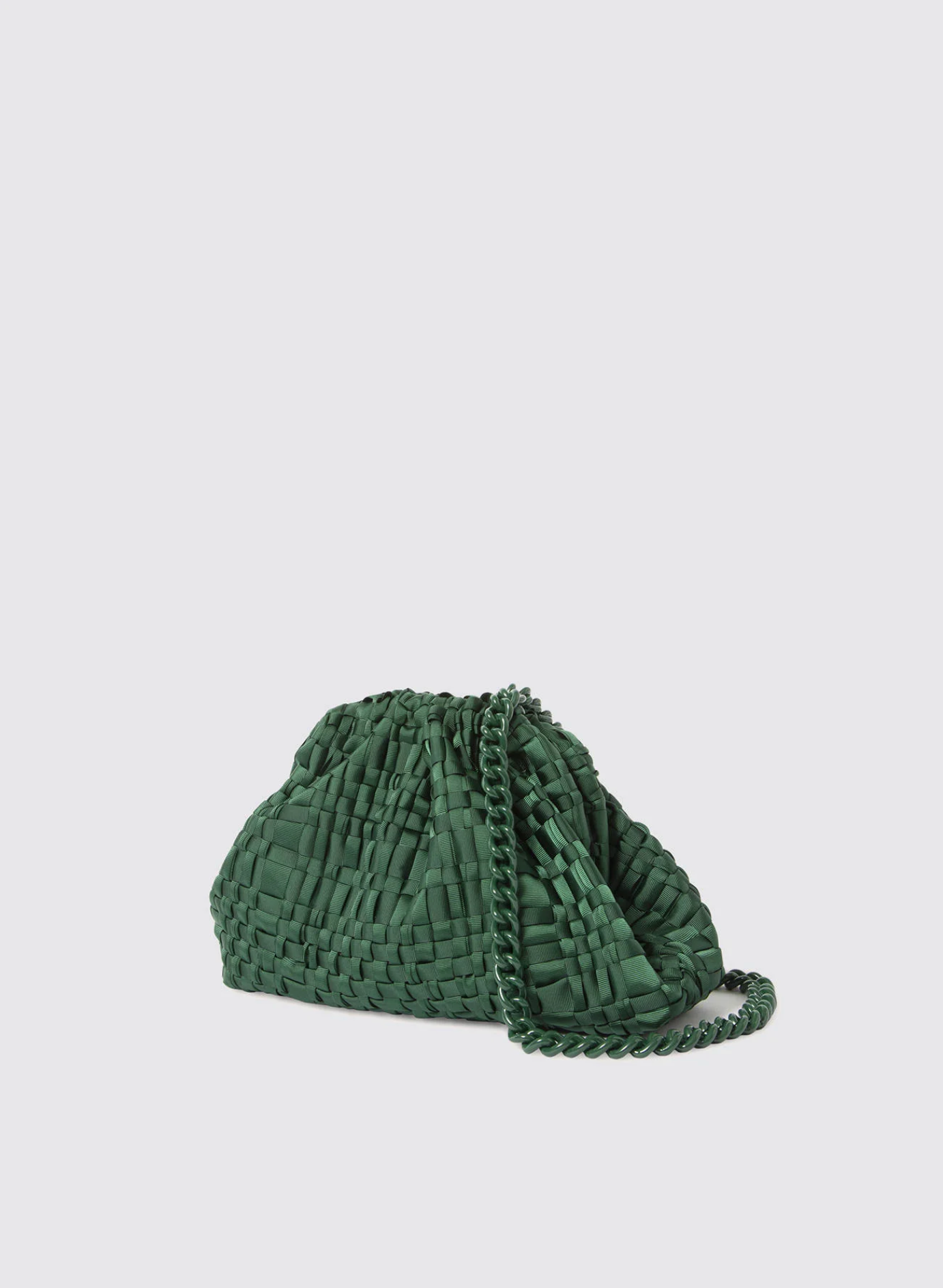 MARIA LA ROSA - SATIN MINI GAME FOREST GREEN
