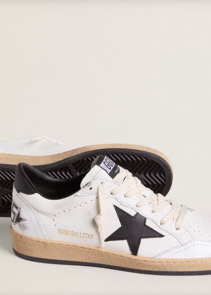GOLDEN GOOSE - BALLSTAR NAPPA / BLACK