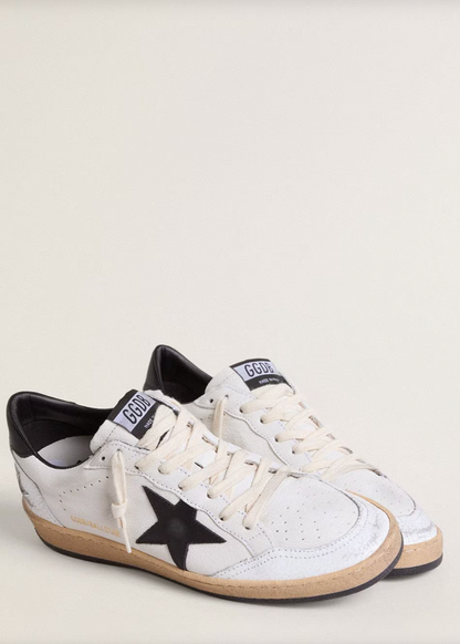 GOLDEN GOOSE - BALLSTAR NAPPA / BLACK