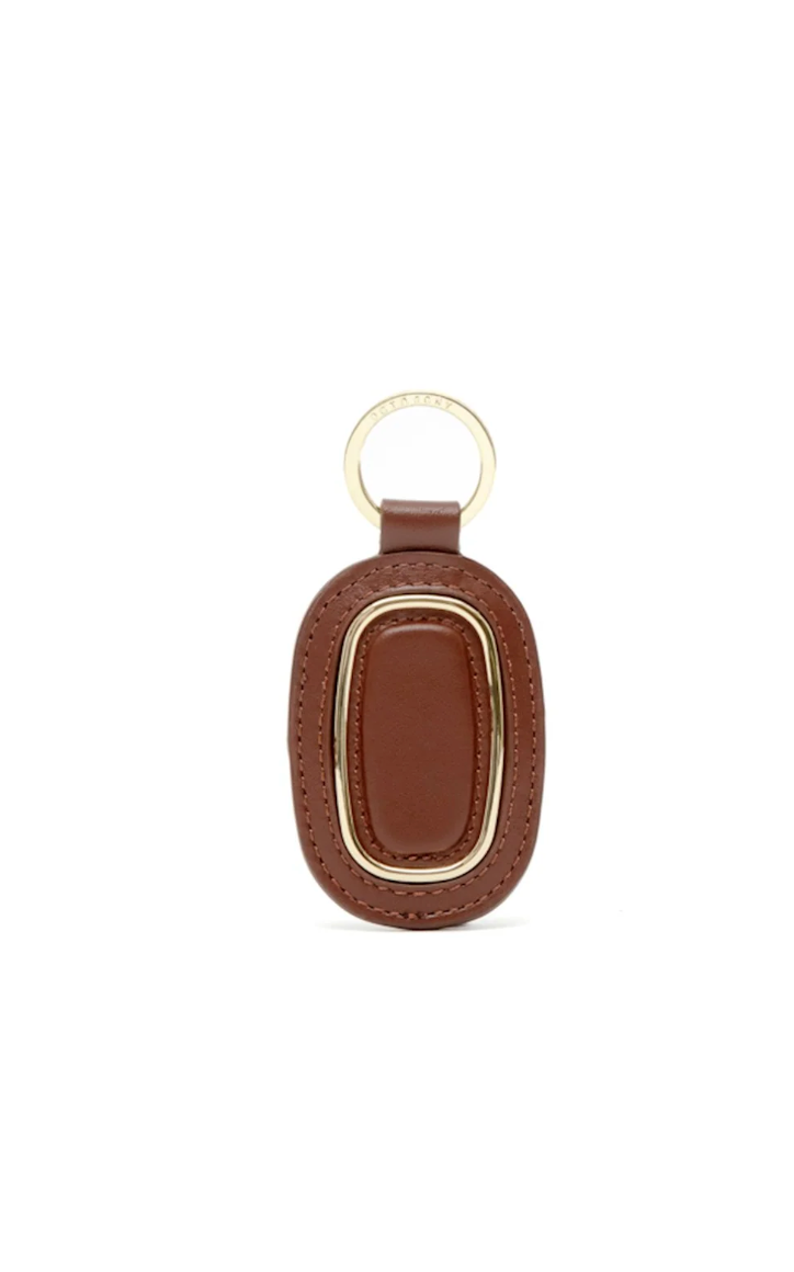 OCTOGONY Keyring Brun
