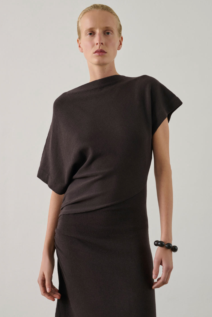 DIVINE DRESS LONG GREY