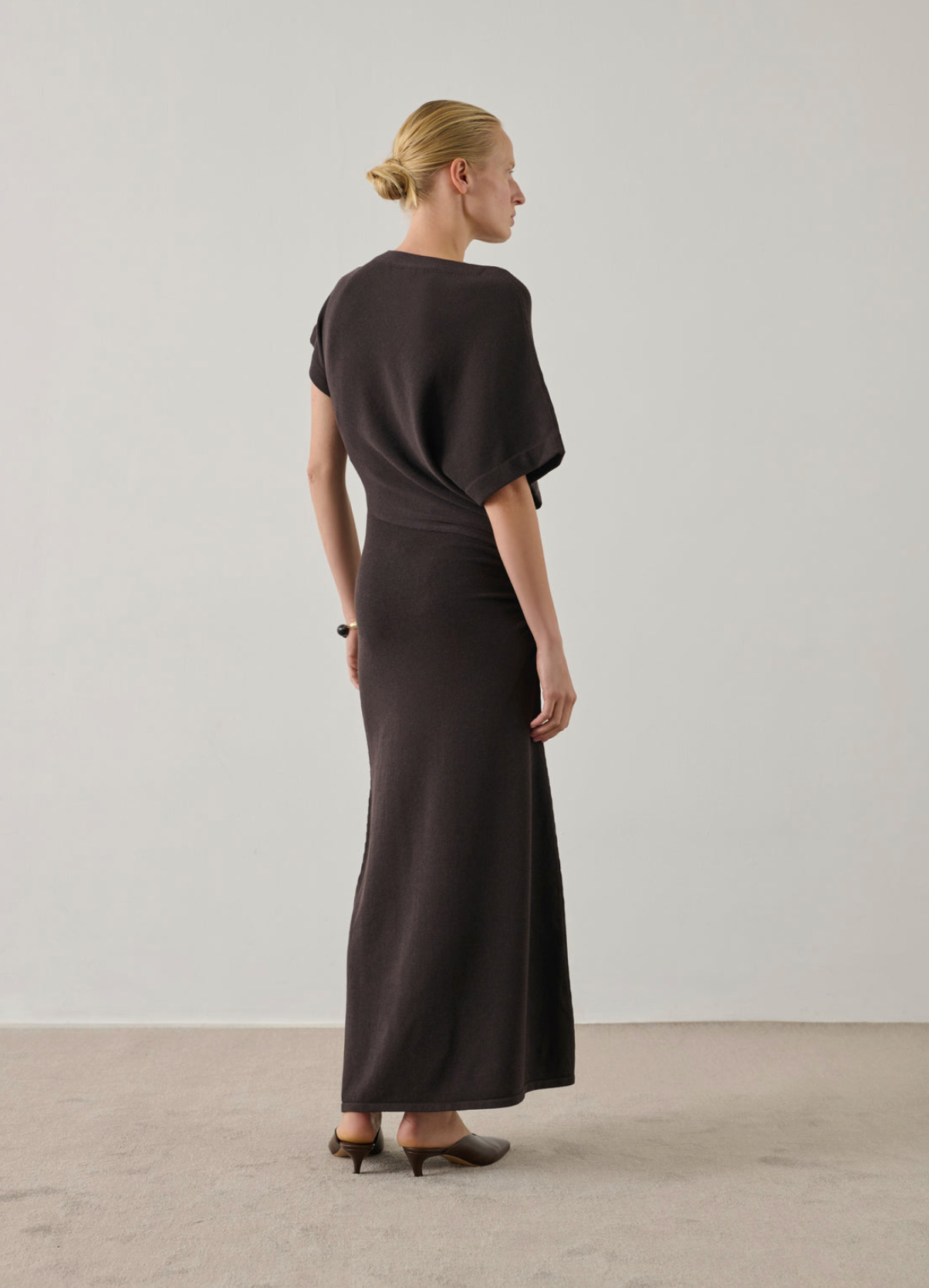 DIVINE DRESS LONG GREY