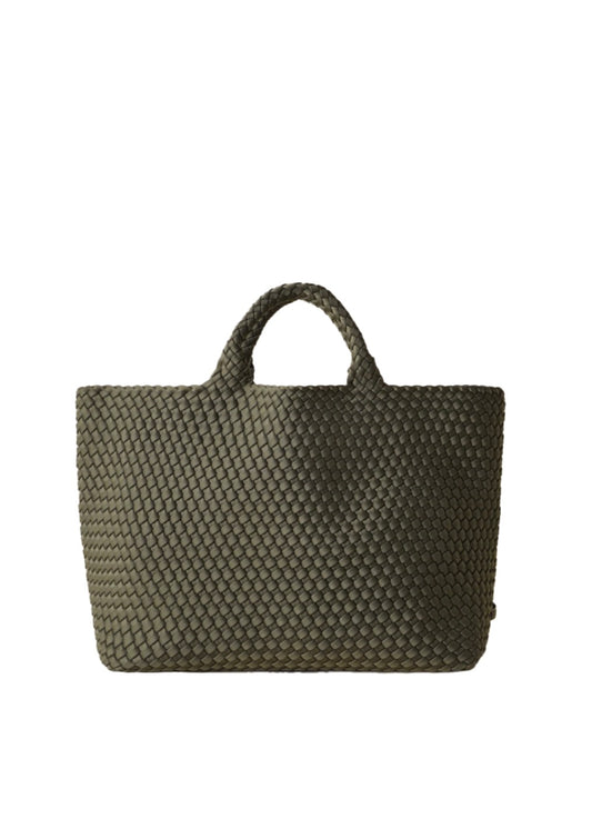 NAGHEDI TOTE LARGE OLIVE