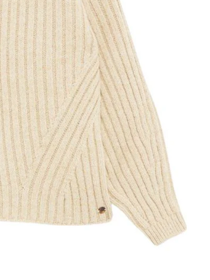 OTTOD'AME - BEIGE CHUNKY KNIT