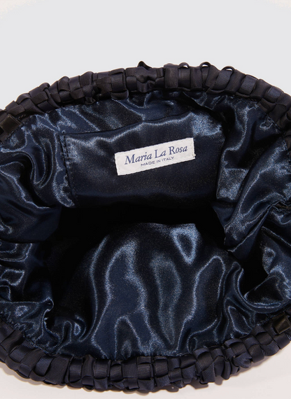 MARIA LA ROSA - SATIN GAME NAVY