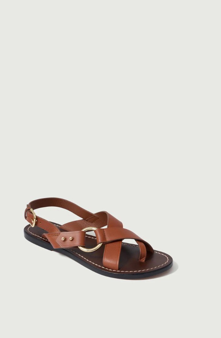 FLORENCE SANDAAL COGNAC