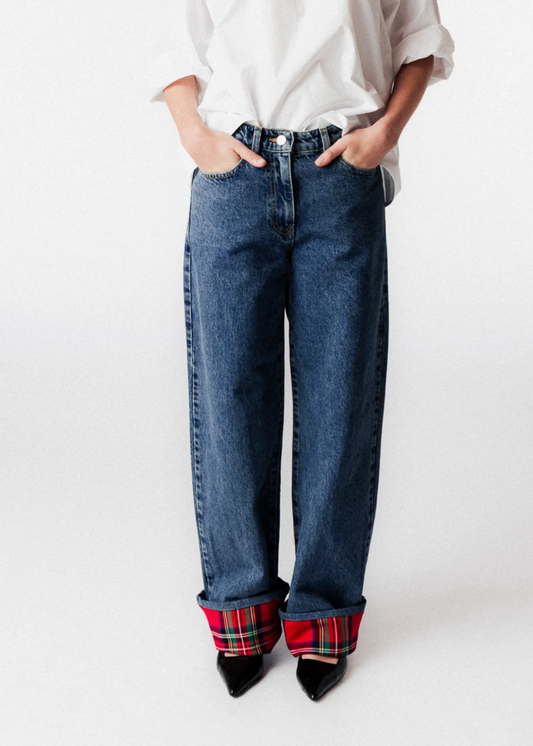 SUE JEANS TARTAN