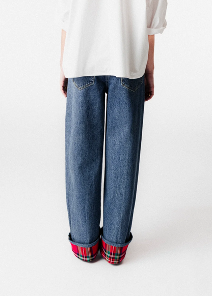 SUE JEANS TARTAN