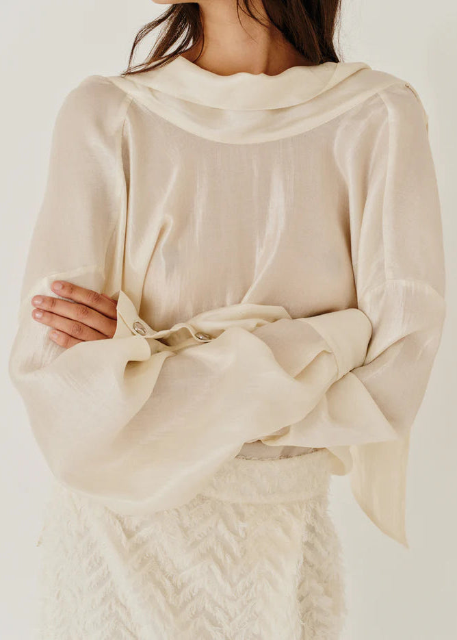 THE GARMENT - PORCHA SHIRT ECRU