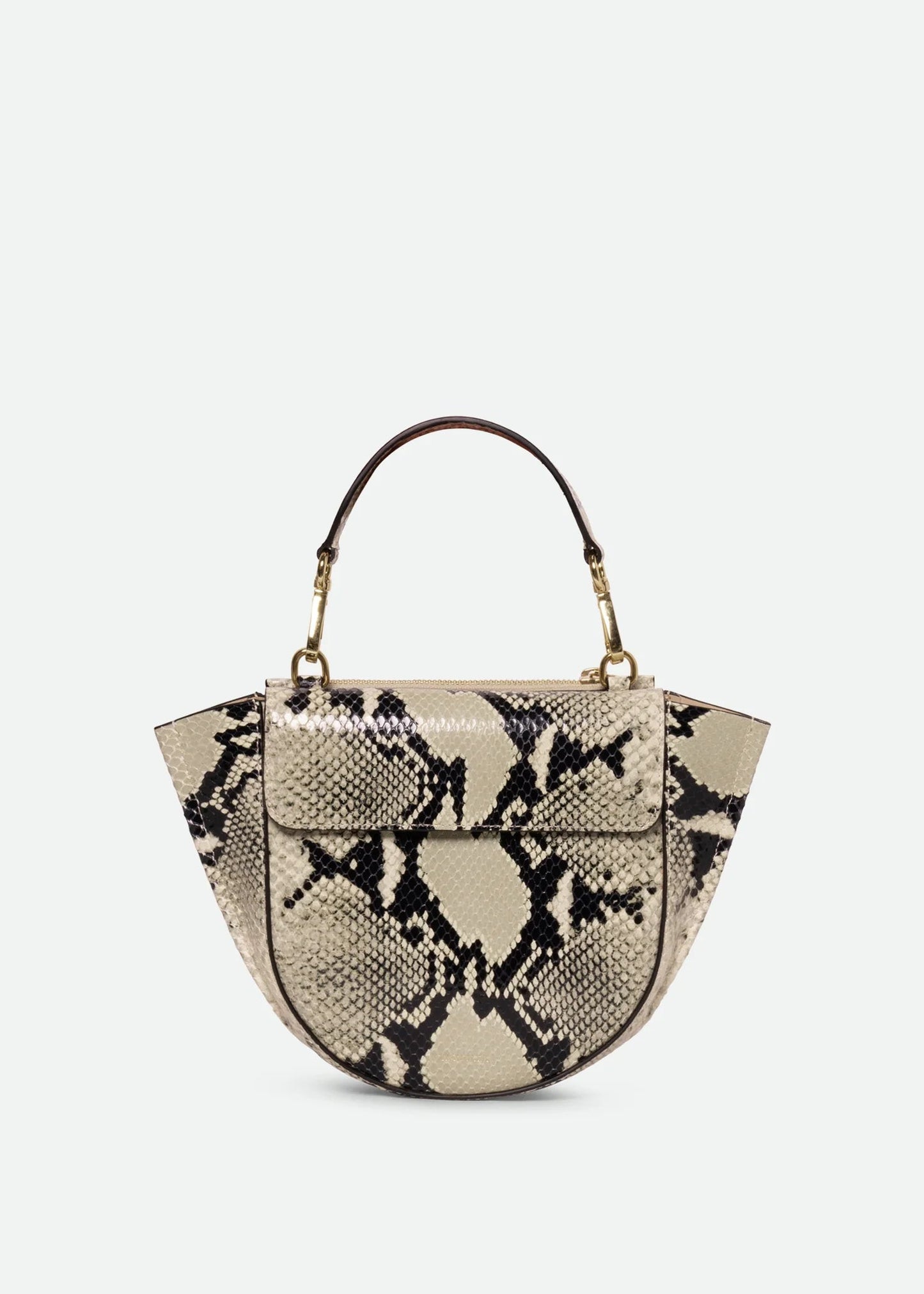 WANDLER - Hortensia Mini Black/White Python