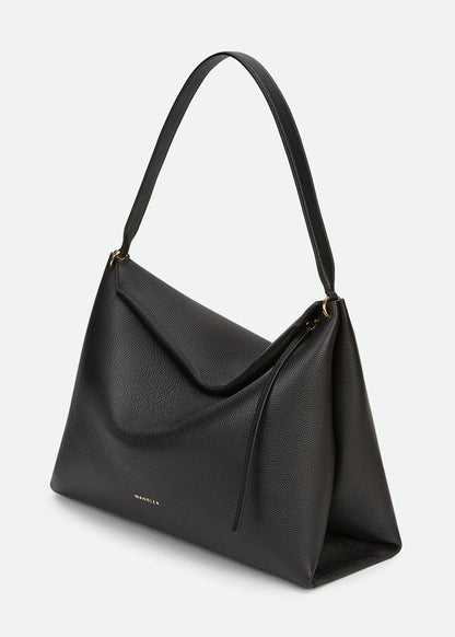WANDLER - PENELOPE TOTE BLACK CRUST
