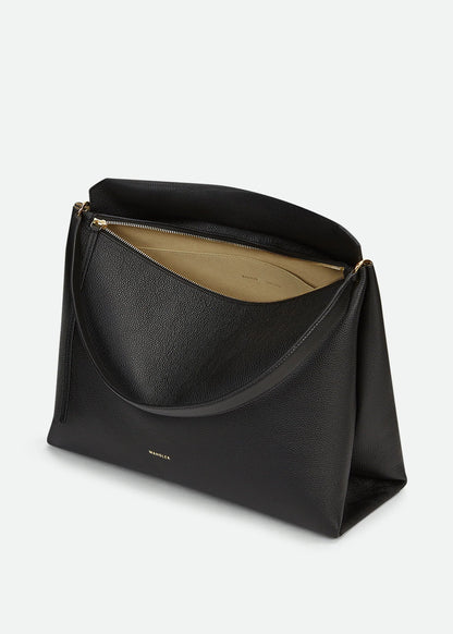 WANDLER - PENELOPE TOTE BLACK CRUST