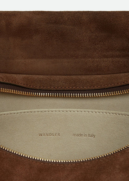 WANDLER - PENELOPE TOTE PALISSANDER SUEDE