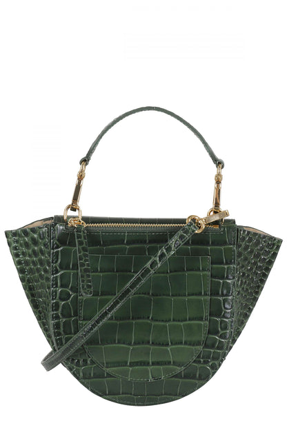 WANDLER - Hortensia Mini Olive Croco
