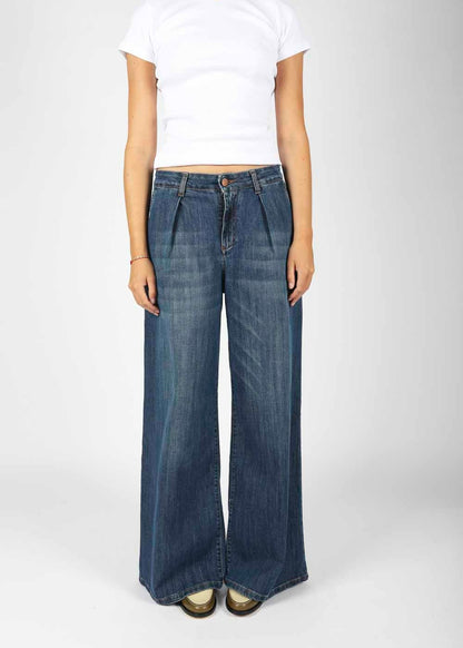 NOIR 'N BLUE - DEMI WIDE LEG JEANS