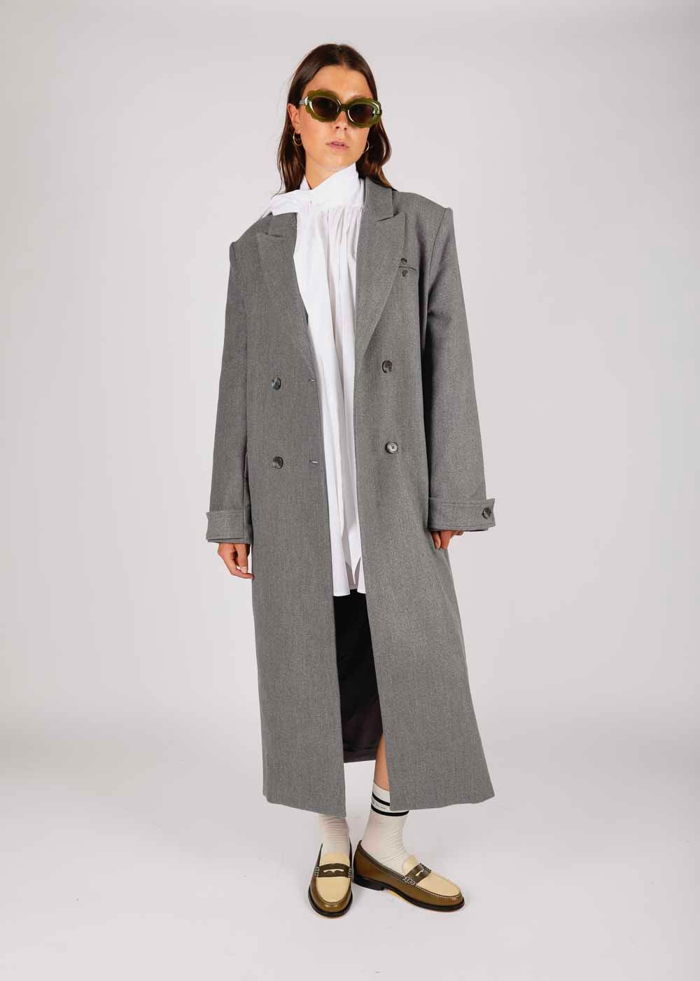 CHPTR-S - Long coat with details