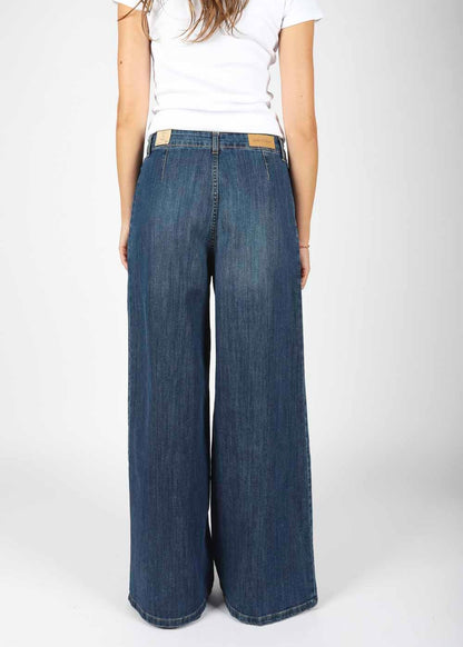 NOIR 'N BLUE - DEMI WIDE LEG JEANS