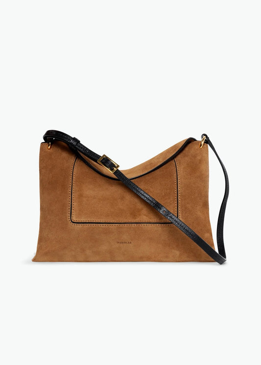 WANDLER - Penelope Slouch Cognac Suede