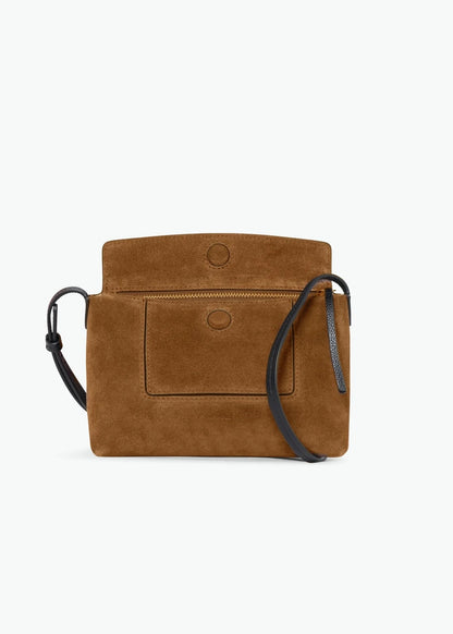 WANDLER - Penelope Slouch Mini Cognac Suede