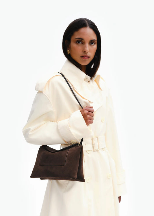 WANDLER - Penelope Slouch Palissander Suede